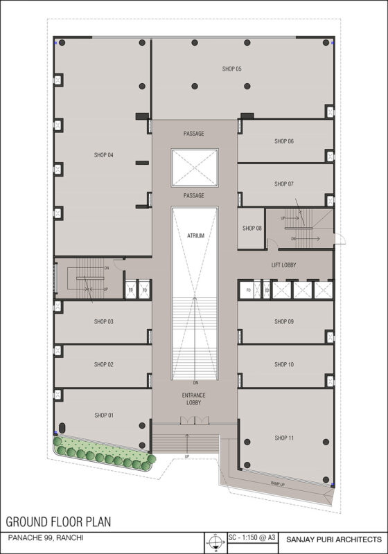 Commercial Ground Floor Plan