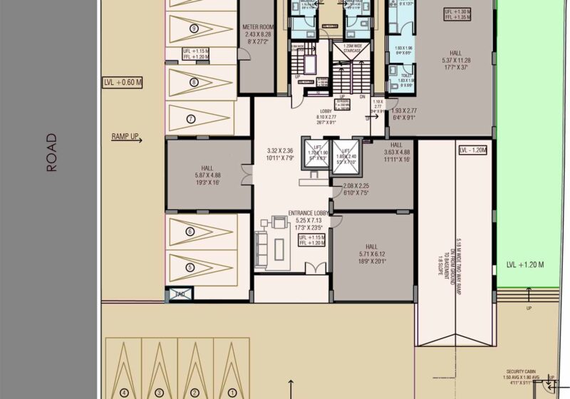 5. 36G Ground Floor Plan